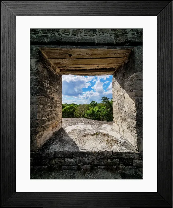 Framed Print : Structure X, Becan Archaeological Site, Campeche State, Mexico Framed Print : Structure X, Becan Archaeological Site, Campeche State, Mexico