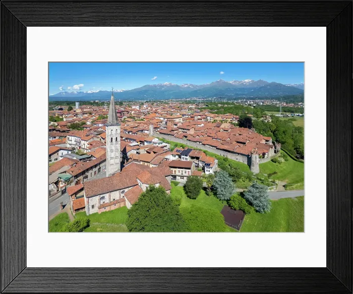 Framed Print : Ricetto di Candelo, used as a refuge in times of attack during the middle ages. Biella, Piedmont, Italy Framed Print : Ricetto di Candelo, used as a refuge in times of attack during the middle ages. Biella, Piedmont, Italy