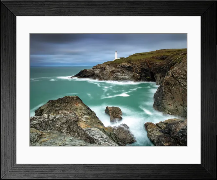 Framed Print : Trevose Head Lighthouse, Trevose Head, Cornwall, England Framed Print : Trevose Head Lighthouse, Trevose Head, Cornwall, England