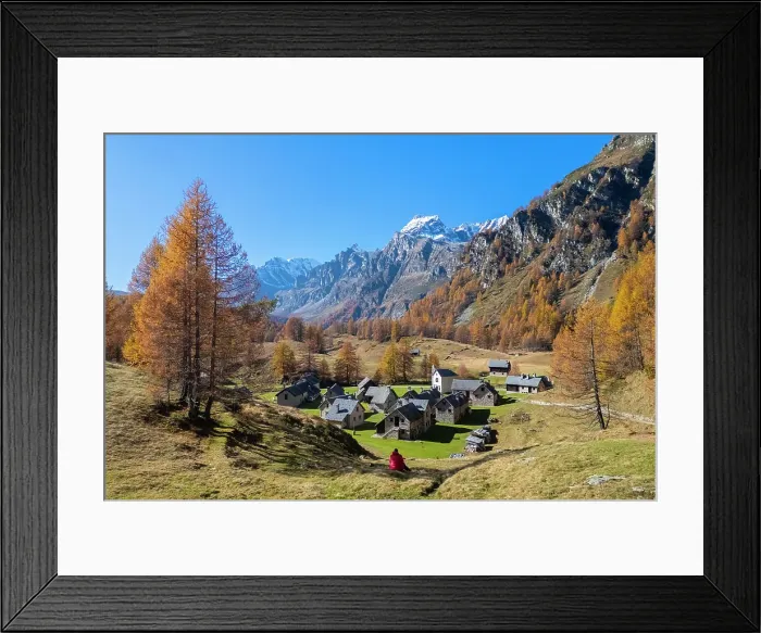 Framed Print : Crampiolo, Alpe Devero. Devero valley, Antigorio valley, Ossola valley, Piedmont, Verbano Cusio Ossola district, Italy (MR) Framed Print : Crampiolo, Alpe Devero. Devero valley, Antigorio valley, Ossola valley, Piedmont, Verbano Cusio Ossola district, Italy (MR)