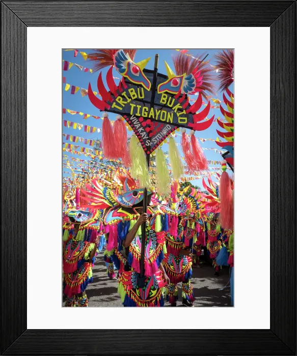 Framed Print : Ati-Atihan festival, Kalibo, Aklan Province, Pany Island, Philippines Framed Print : Ati-Atihan festival, Kalibo, Aklan Province, Pany Island, Philippines
