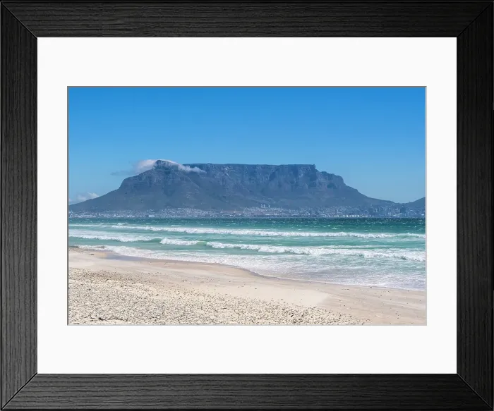 Framed Print : Table Mountan and Bloubergstrand, Cape Town, Western Cape, South Africa Framed Print : Table Mountan and Bloubergstrand, Cape Town, Western Cape, South Africa