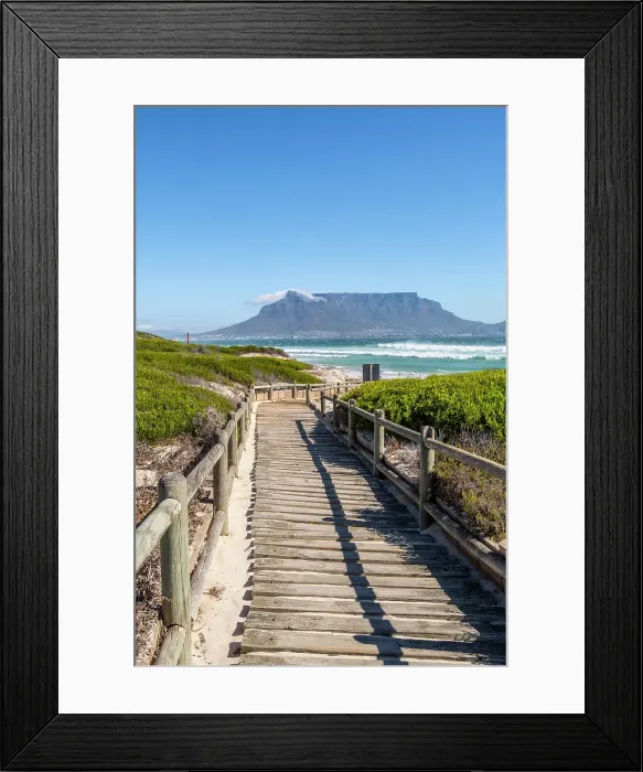 Framed Print : Table Mountan and Bloubergstrand, Cape Town, Western Cape, South Africa Framed Print : Table Mountan and Bloubergstrand, Cape Town, Western Cape, South Africa