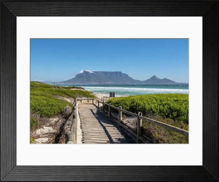 Framed Print : Table Mountan and Bloubergstrand, Cape Town, Western Cape, South Africa Framed Print : Table Mountan and Bloubergstrand, Cape Town, Western Cape, South Africa