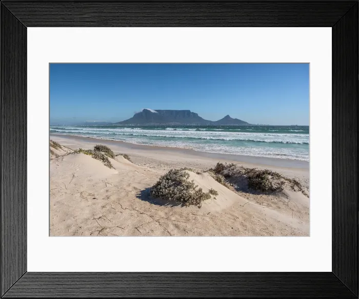 Framed Print : Table Mountan and Bloubergstrand, Cape Town, Western Cape, South Africa Framed Print : Table Mountan and Bloubergstrand, Cape Town, Western Cape, South Africa