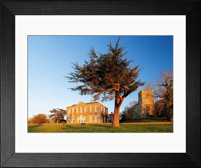 Framed Print : Claydon House, near Middle Claydon, Buckinghamshire, England. UK