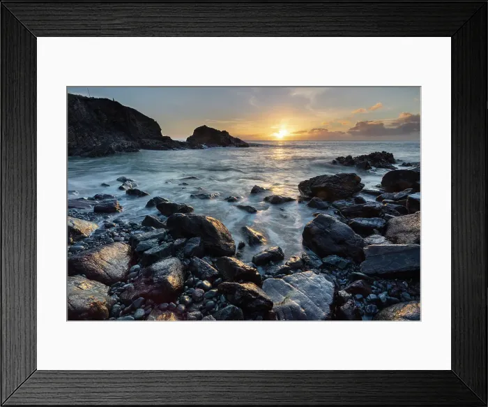 Framed Print : Sunrise, Cadgwith, Lizard Peninsula, Cornwall, England Framed Print : Sunrise, Cadgwith, Lizard Peninsula, Cornwall, England