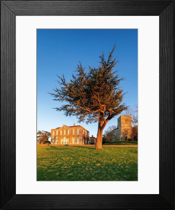 Framed Print : Claydon House, near Middle Claydon, Buckinghamshire, England. UK