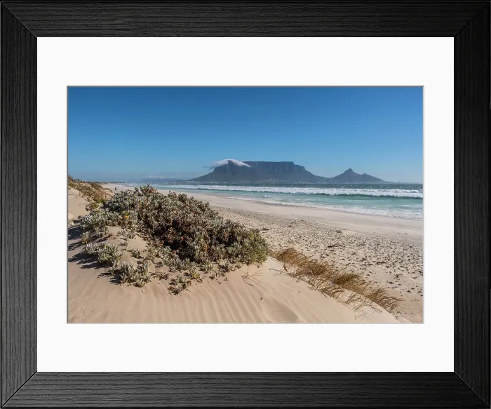 Framed Print : Table Mountan and Bloubergstrand, Cape Town, Western Cape, South Africa Framed Print : Table Mountan and Bloubergstrand, Cape Town, Western Cape, South Africa