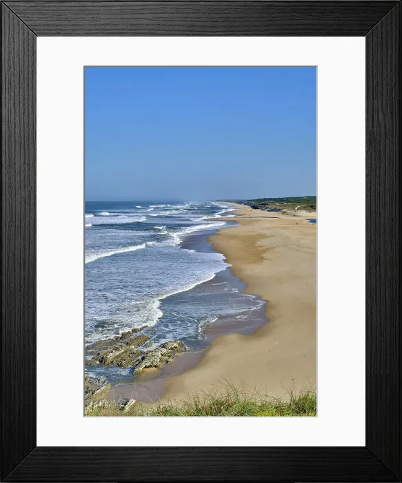 Framed Print : Praia Velha beach, Sao Pedro de Moel. Marinha Grande, Leiria. Portugal Framed Print : Praia Velha beach, Sao Pedro de Moel. Marinha Grande, Leiria. Portugal