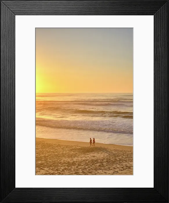 Framed Print : Praia de Vieira, Vieira beach in the evening. Leiria, Portugal Framed Print : Praia de Vieira, Vieira beach in the evening. Leiria, Portugal