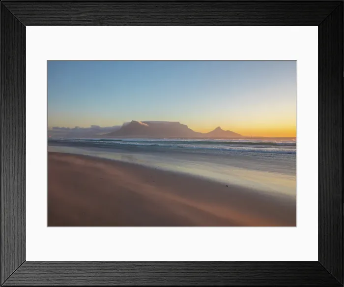 Framed Print : Table Mountan and Bloubergstrand, Cape Town, Western Cape, South Africa Framed Print : Table Mountan and Bloubergstrand, Cape Town, Western Cape, South Africa