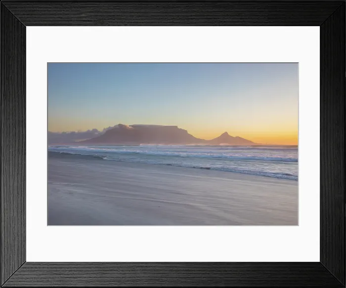Framed Print : Table Mountan and Bloubergstrand, Cape Town, Western Cape, South Africa Framed Print : Table Mountan and Bloubergstrand, Cape Town, Western Cape, South Africa