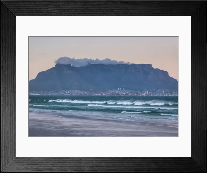 Framed Print : Table Mountan and Bloubergstrand, Cape Town, Western Cape, South Africa Framed Print : Table Mountan and Bloubergstrand, Cape Town, Western Cape, South Africa