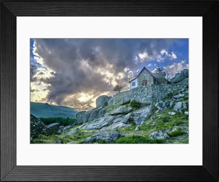 Framed Print : Old house at Penhas Douradas near the top of the highest mountain range in Continental Portugal, 2000m. Serra da Estrela Nature Park, Portugal Framed Print : Old house at Penhas Douradas near the top of the highest mountain range in Continental Portugal, 2000m. Serra da Estrela Nature Park, Portugal