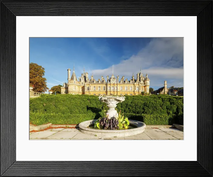 Framed Print : Waddesden Manor, Waddesdon, Buckinghamshire, England, UK Framed Print : Waddesden Manor, Waddesdon, Buckinghamshire, England, UK