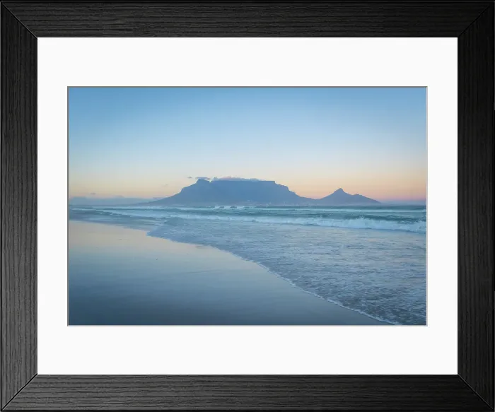 Framed Print : Table Mountan and Bloubergstrand, Cape Town, Western Cape, South Africa Framed Print : Table Mountan and Bloubergstrand, Cape Town, Western Cape, South Africa
