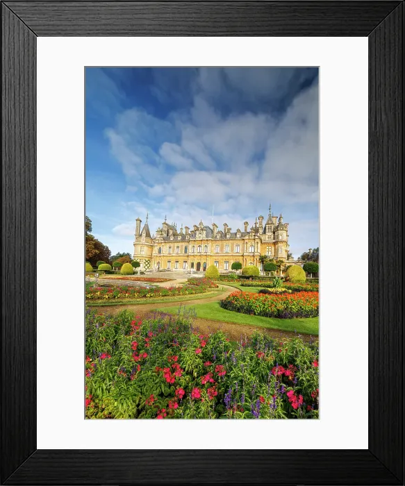 Framed Print : Waddesden Manor, Waddesdon, Buckinghamshire, England, UK Framed Print : Waddesden Manor, Waddesdon, Buckinghamshire, England, UK