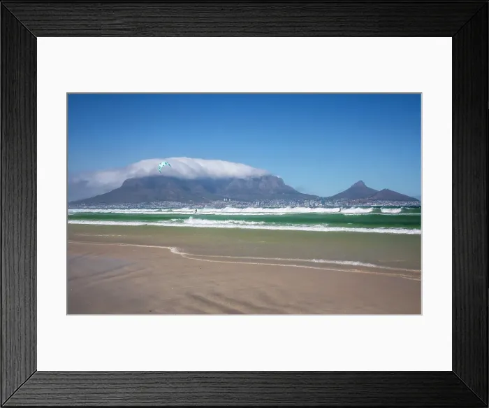 Framed Print : Table Mountan and Bloubergstrand, Cape Town, Western Cape, South Africa Framed Print : Table Mountan and Bloubergstrand, Cape Town, Western Cape, South Africa