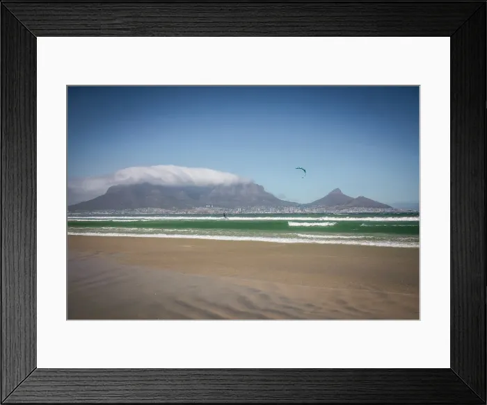 Framed Print : Table Mountan and Bloubergstrand, Cape Town, Western Cape, South Africa Framed Print : Table Mountan and Bloubergstrand, Cape Town, Western Cape, South Africa