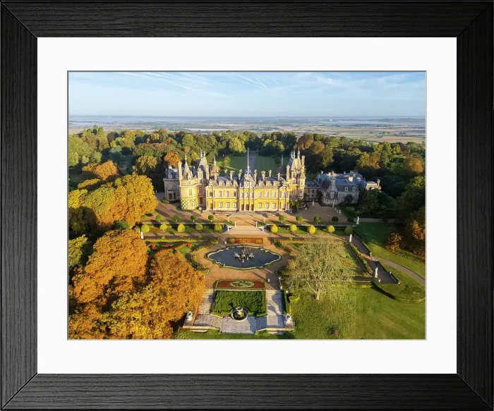 Framed Print : Waddesden Manor, Waddesdon, Buckinghamshire, England