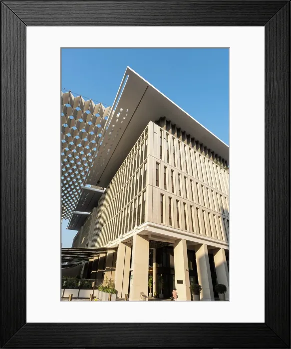 Framed Print : Msheireb district, Doha, Qatar Framed Print : Msheireb district, Doha, Qatar