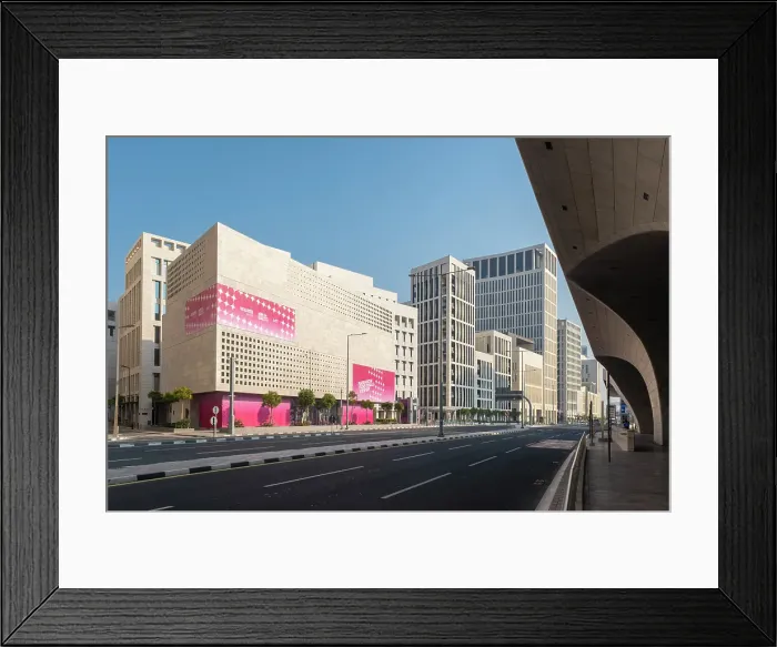 Framed Print : Msheireb district, Doha, Qatar Framed Print : Msheireb district, Doha, Qatar