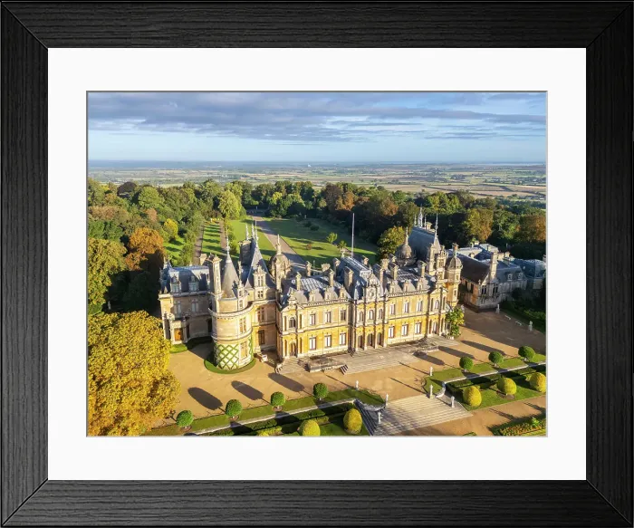 Framed Print : Waddesden Manor, Waddesdon, Buckinghamshire, England