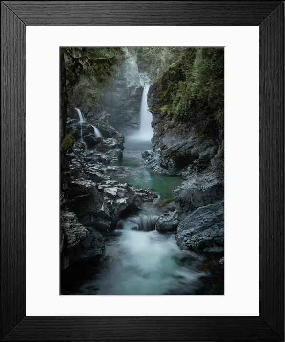 Framed Print : Mamquam Falls, Squamish, British Columbia, Canada Framed Print : Mamquam Falls, Squamish, British Columbia, Canada
