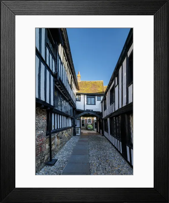 Framed Print : Traditional Architecture at the Mermaid Inn, Rye, East Sussex, Sussex, England, UK Framed Print : Traditional Architecture at the Mermaid Inn, Rye, East Sussex, Sussex, England, UK