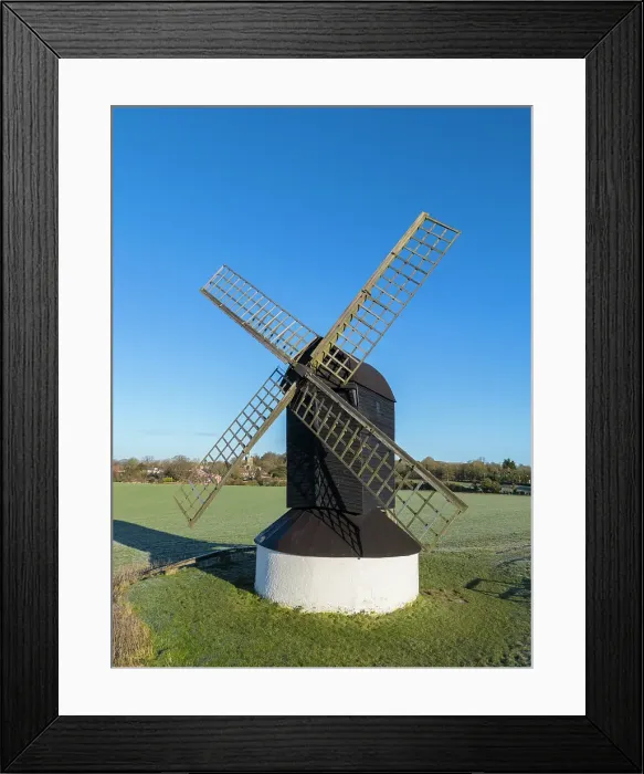 Framed Print : Pitstone Windmill, Buckinghamshire, England, UK