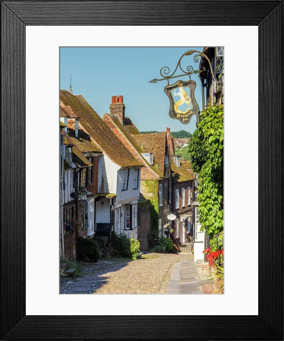 Framed Print : Mermaid Steet, Rye, East Sussex, Sussex, England, UK Framed Print : Mermaid Steet, Rye, East Sussex, Sussex, England, UK