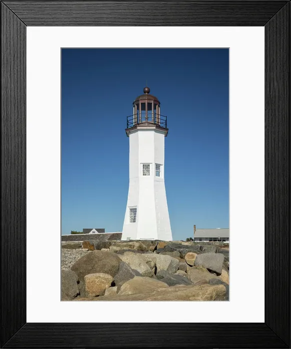 Framed Print : Scituate Lighthouse, Massachusetts, New England, USA Framed Print : Scituate Lighthouse, Massachusetts, New England, USA