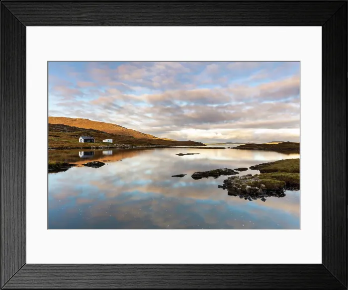 Framed Print : Loch Fincastle, near Luskentyre, Isle of Harris, Outer Hebrides, Scotland Framed Print : Loch Fincastle, near Luskentyre, Isle of Harris, Outer Hebrides, Scotland