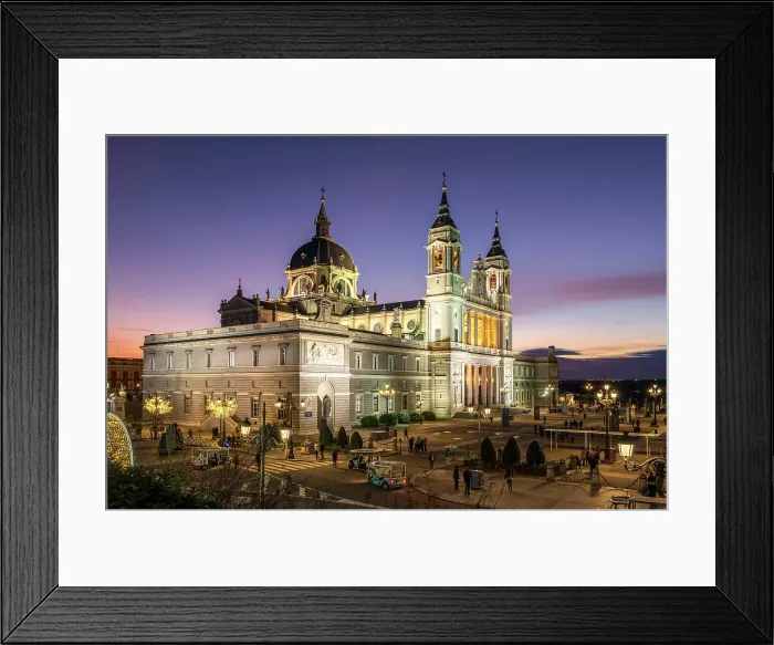 Framed Print : Almudena Cathedral, Madrid, Spain Framed Print : Almudena Cathedral, Madrid, Spain