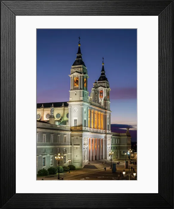 Framed Print : Almudena Cathedral, Madrid, Spain Framed Print : Almudena Cathedral, Madrid, Spain