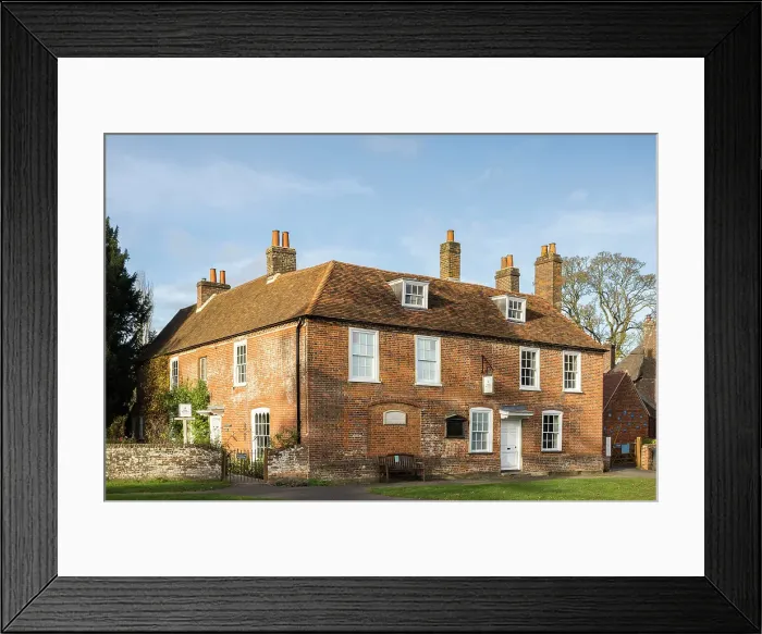 Framed Print : Jane Austen's House, Chawton, near Alton, Hampshire, England, UK Framed Print : Jane Austen's House, Chawton, near Alton, Hampshire, England, UK