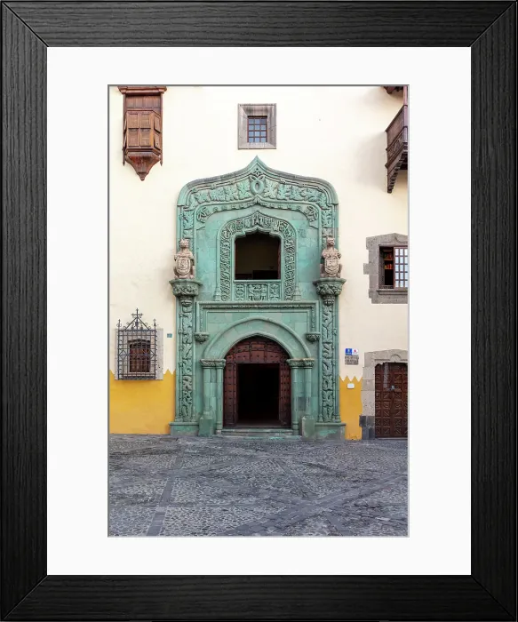 Framed Print : Casa de Colon, Vegueta, Las Palmas de Gran Canaria, Gran Canaria, Canary Islands, Spain Framed Print : Casa de Colon, Vegueta, Las Palmas de Gran Canaria, Gran Canaria, Canary Islands, Spain