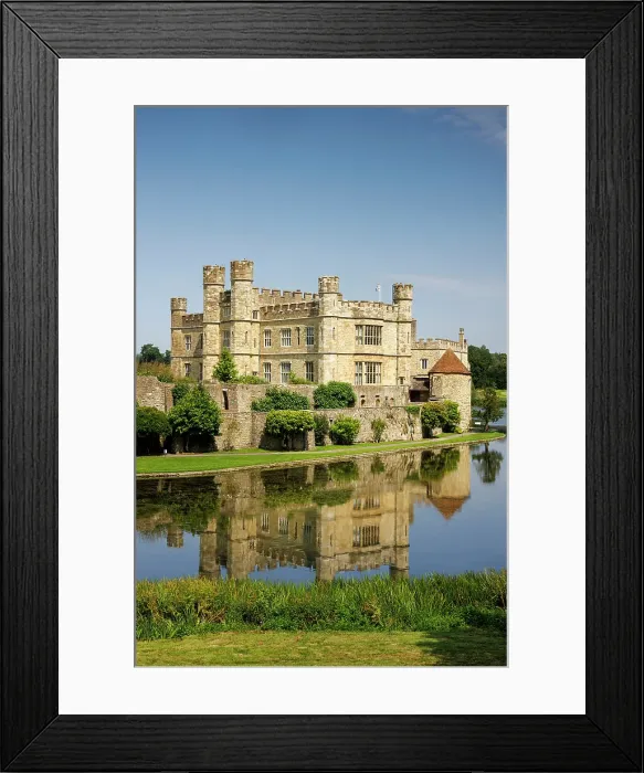 Framed Print : Leeds Castle, Maidstone, Kent, England, UK