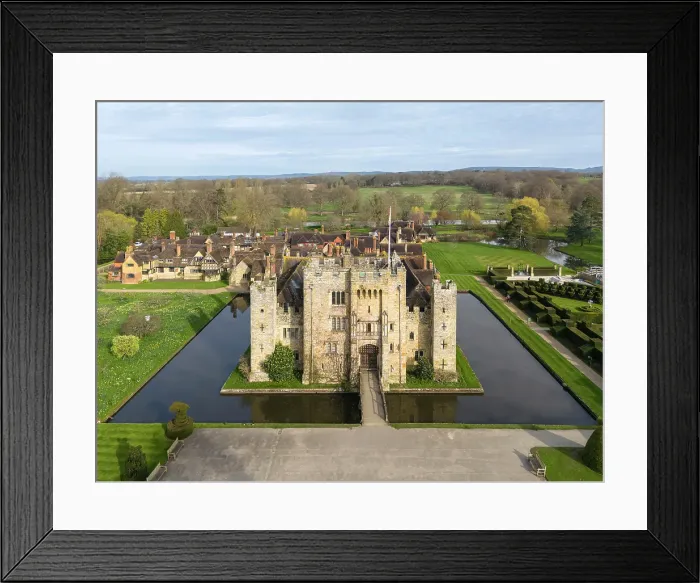 Framed Print : Hever Castle, Hever, Edendridge, Kent, England, UK