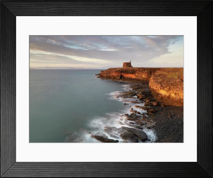 Framed Print : Castillo de Las Coloradas and coastline bathed in morning light, Playa Blanca, Lanzarote, Canary Islands, Spain Framed Print : Castillo de Las Coloradas and coastline bathed in morning light, Playa Blanca, Lanzarote, Canary Islands, Spain
