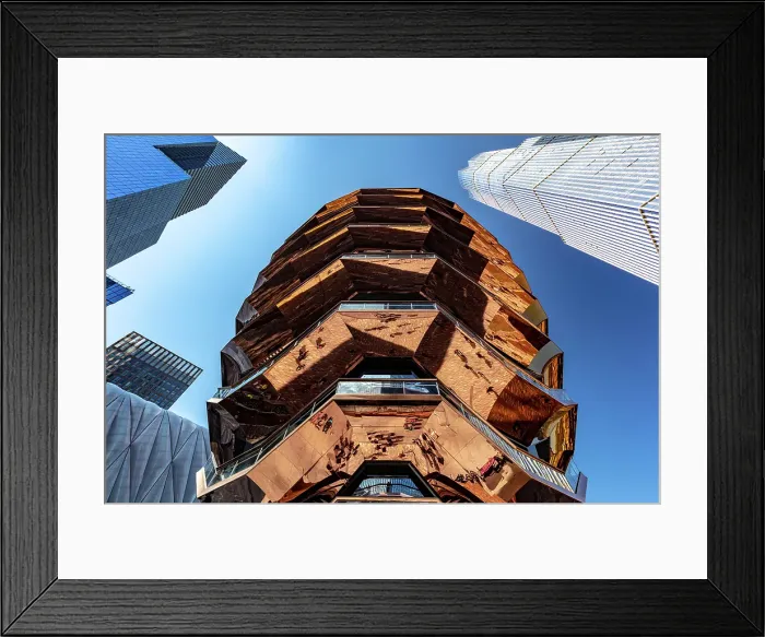 Framed Print : The Vessel, Hudson Yards, Manhattan, New York City, New York, USA Framed Print : The Vessel, Hudson Yards, Manhattan, New York City, New York, USA