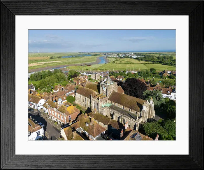 Framed Print : Saint Mary's Church, Rye, East Sussex, England, UK Framed Print : Saint Mary's Church, Rye, East Sussex, England, UK