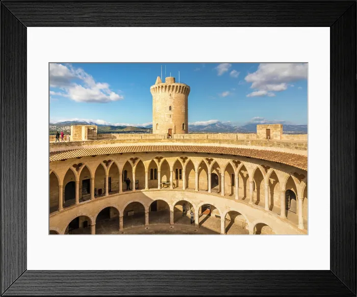 Framed Print : Castell de Belver, Palma de Mallorca, Mallorca, Balearic Islands, Spain Framed Print : Castell de Belver, Palma de Mallorca, Mallorca, Balearic Islands, Spain