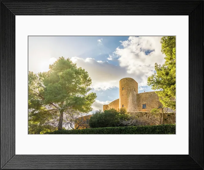 Framed Print : Castell de Belver, Palma de Mallorca, Mallorca, Balearic Islands, Spain