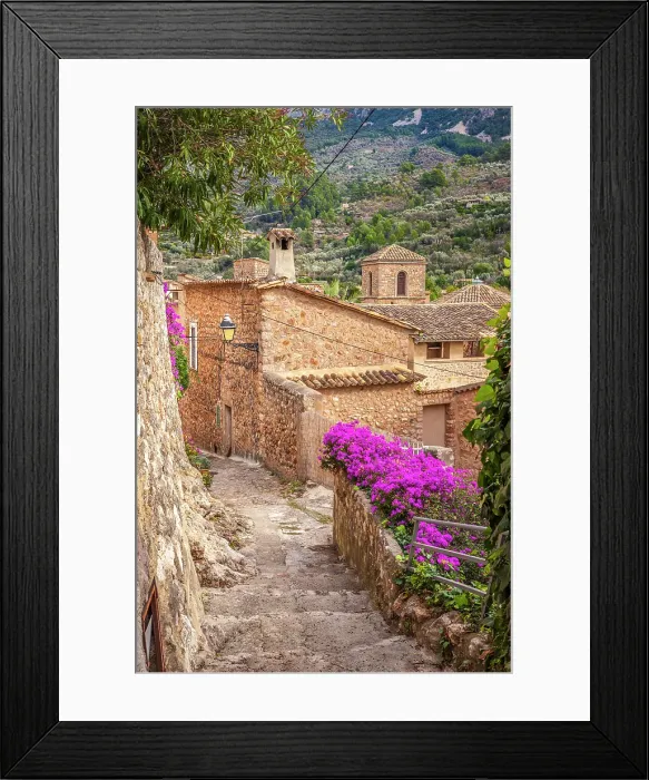 Framed Print : The village of Fornalutx in the Serra de Tramuntana, Mallorca, Balearic Islands, Spain Framed Print : The village of Fornalutx in the Serra de Tramuntana, Mallorca, Balearic Islands, Spain