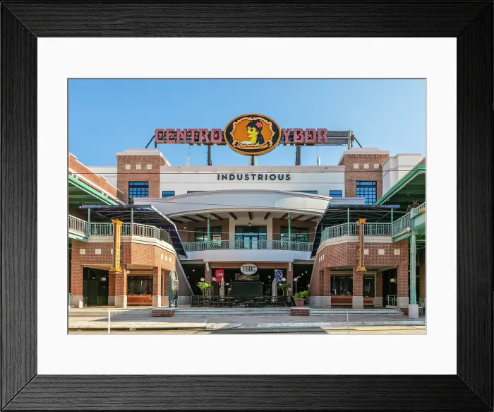 Framed Print : Ybor City Historic District, Tampa, Florida, USA Framed Print : Ybor City Historic District, Tampa, Florida, USA