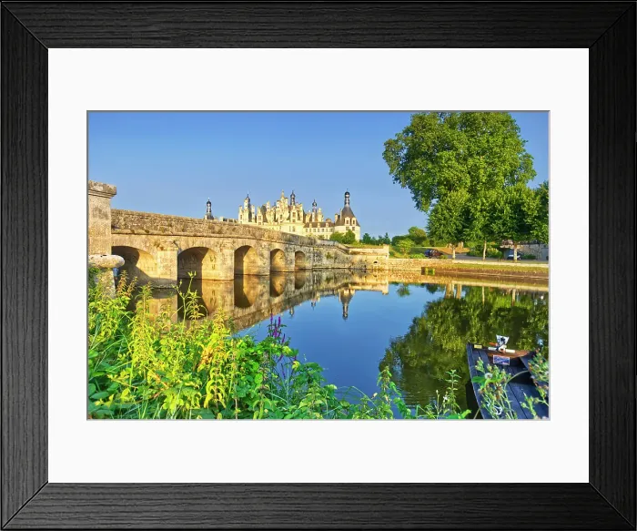 Framed Print : France, Centre-Val de Loire, Valle della Loira, Loir-et-Cher. Castello di Chambord, Château de Chambord View of the Castle built in year 1519 by french king Francois I Framed Print : France, Centre-Val de Loire, Valle della Loira, Loir-et-Cher. Castello di Chambord, Château de Chambord View of the Castle built in year 1519 by french king Francois I