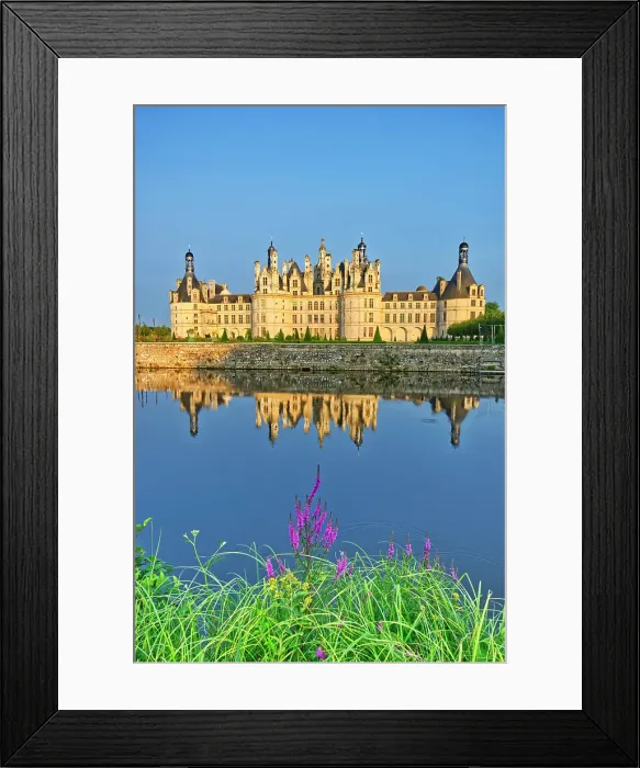 Framed Print : France, Centre-Val de Loire, Valle della Loira, Loir-et-Cher. Castello di Chambord, Château de Chambord View of the Castle built in year 1519 by french king Francois I Framed Print : France, Centre-Val de Loire, Valle della Loira, Loir-et-Cher. Castello di Chambord, Château de Chambord View of the Castle built in year 1519 by french king Francois I