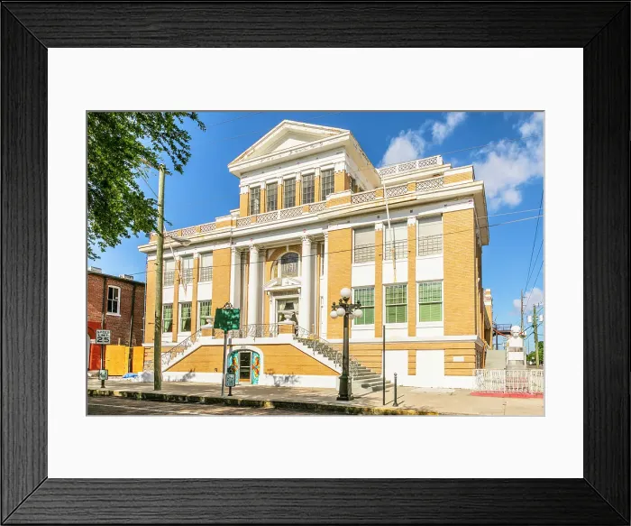 Framed Print : Ybor City Historic District, Tampa, Florida, USA Framed Print : Ybor City Historic District, Tampa, Florida, USA